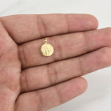 Dije Virgen Del Carmen 0.7 g / 3/4 in Oro Amarillo 18K
