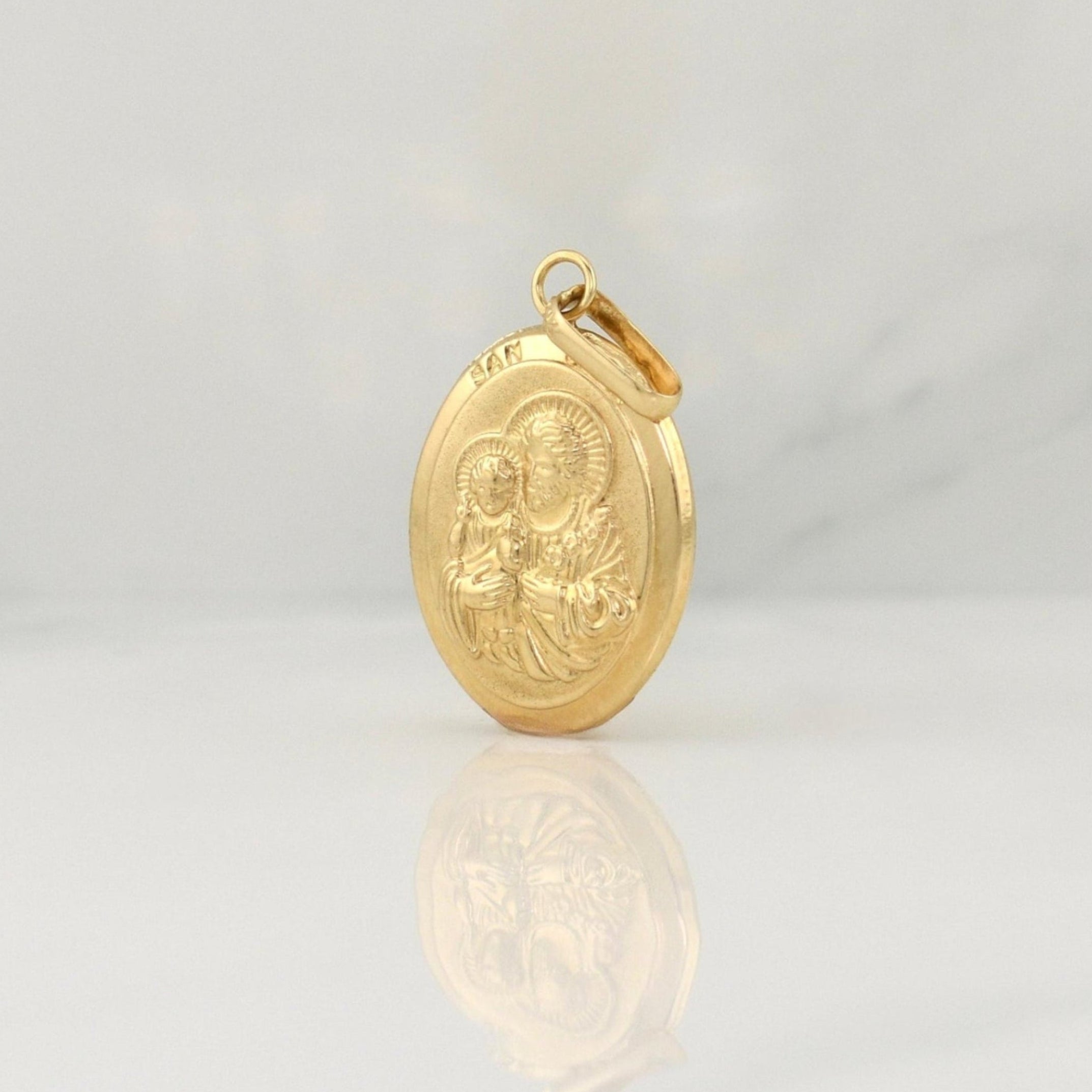 Dije San Jose 1.2 g / 1 in Oro Amarillo 18K