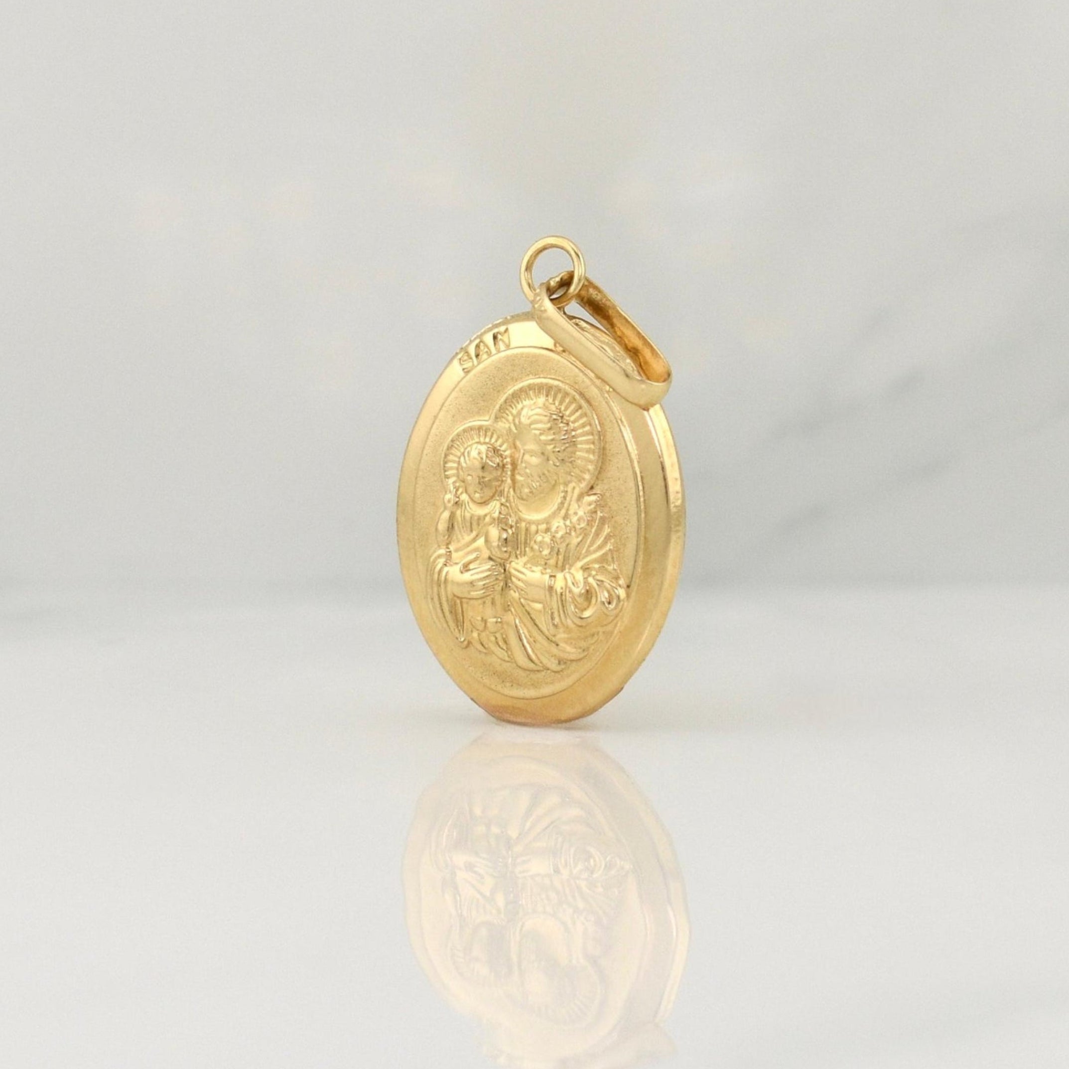 Dije San Jose 1.25 g / 1 in Oro Amarillo 18K