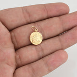 Dije San Jose 0.85 g / 3/4 in Oro Amarillo 18K
