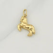 Dije Caballo 0.9 g / 3/4 in Oro Amarillo 18K
