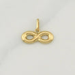 Dije Infinito 0.7 g / 1/2 in Oro Amarillo 18K