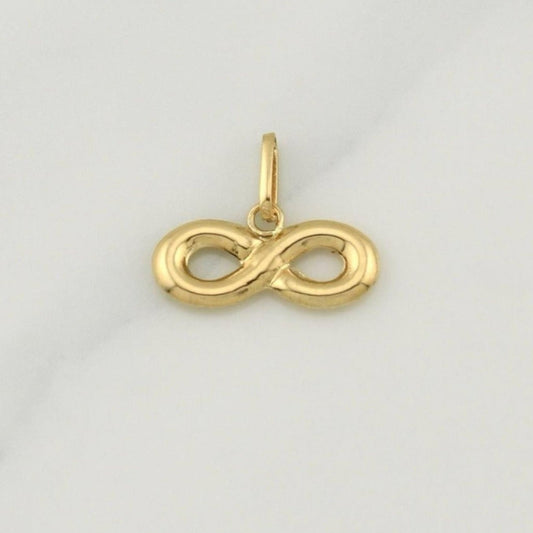 Dije Infinito 0.7 g / 1/2 in Oro Amarillo 18K
