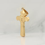 Dije Cruz San Benito 10.4 g / 2 1/4 in Oro Amarillo 18K