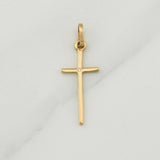 Dije Cruz 0.7 g / 1 in Oro Amarillo 18K