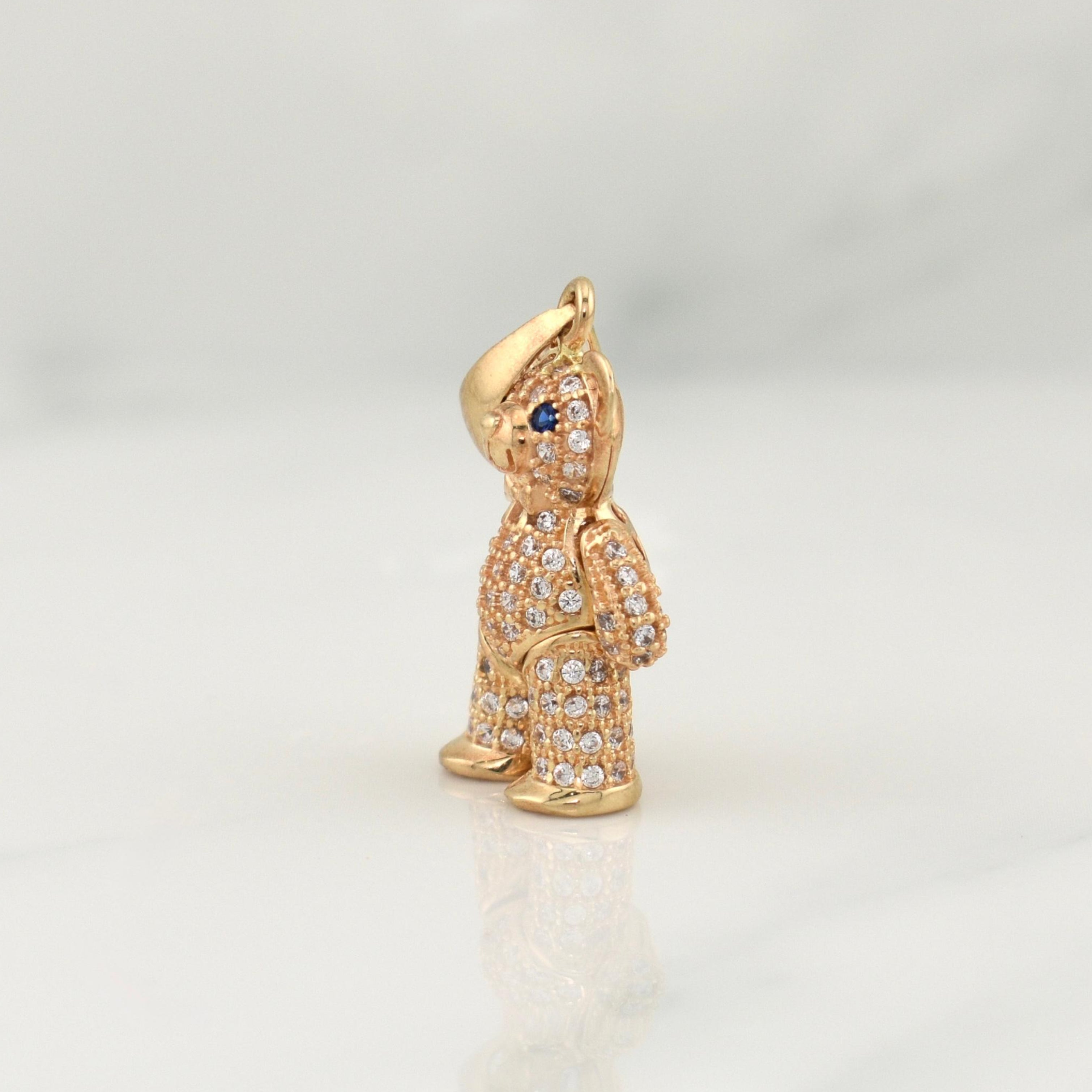 Dije Oso Articulado 4.4 g / 1 1/4 in Oro Amarillo 18K