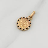 Dije San Benito 1.9 g / 3/4 in Oro Amarillo 18K