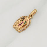 Dije Virgen De La Guadalupe 1.35 g / 3/4 in Oro Amarillo 18K