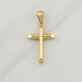 Dije Cruz 1.3 g / 1 3/4 in Oro Amarillo 18K
