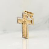 Dije Cruz Articulada 10.25 g / 1 3/4 in Oro Amarillo 18K