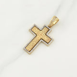 Dije Cruz Articulada 10.25 g / 1 3/4 in Oro Amarillo 18K