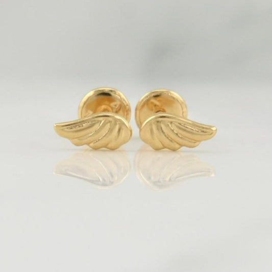 Topos Ala 0.5 g / in / 8 mm Oro Amarillo 18K