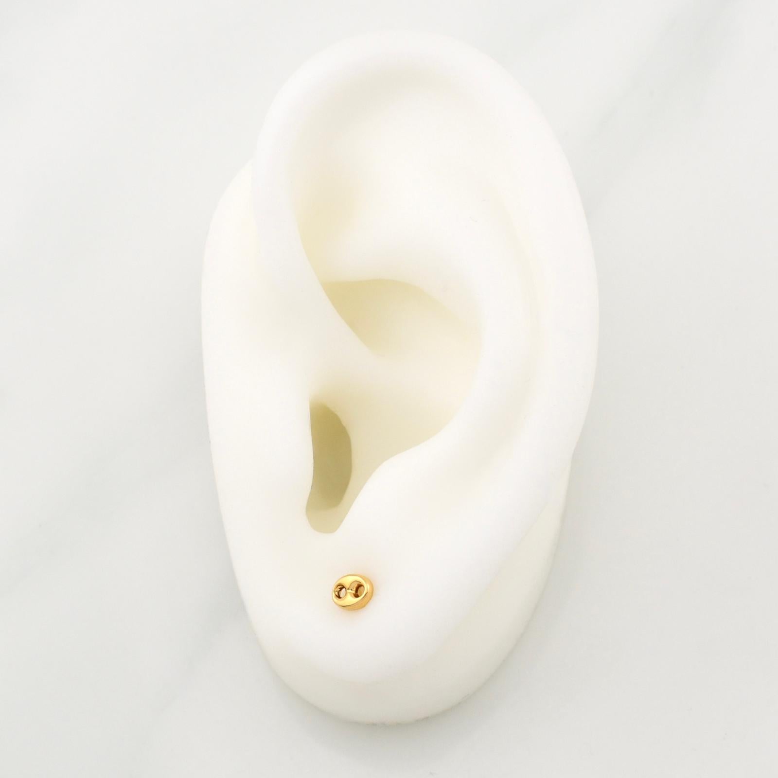Topos Gc 0.45 g / in / 5 mm Oro Amarillo 18K