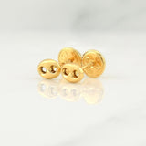Topos Gc 0.45 g / in / 5 mm Oro Amarillo 18K