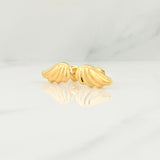 Topos Ala 1 g / in / 15 mm Oro Amarillo 18K
