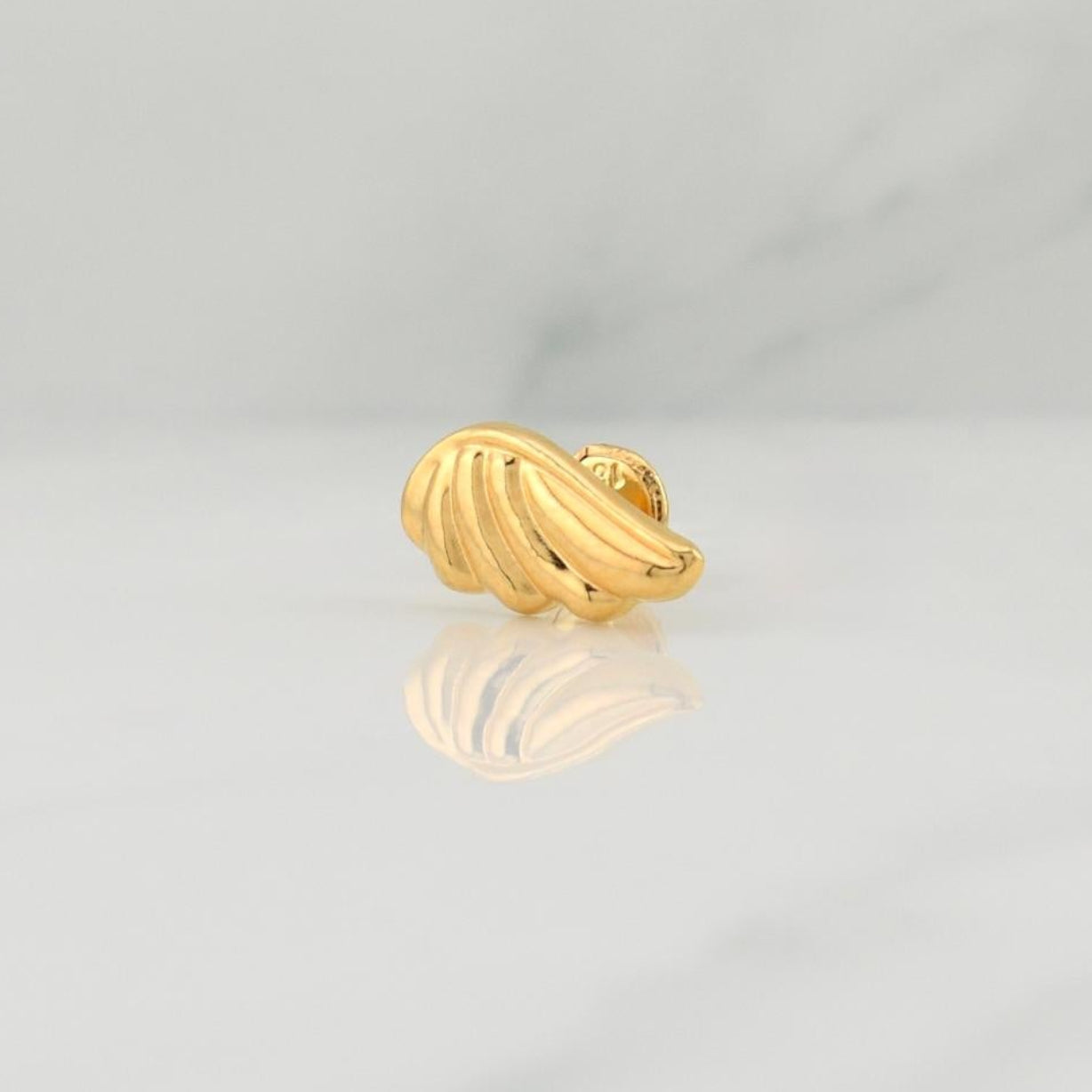 Topo Ala 0.45 g / in / 15 mm Oro Amarillo 18K