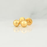 Topos Bola 0.5 g / in / 5 mm Oro Amarillo 18K