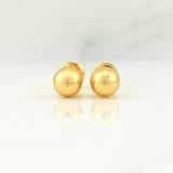 Topos Bola 0.65 g / in / 6 mm Oro Amarillo 18K