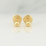 Topos Bola 0.4 g / in / 3 mm Oro Amarillo 18K