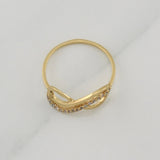 Anillo Infinito 1.35 g / T5,75 Oro Amarillo 18K