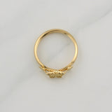 Anillo Mariposa 1.25 g / T5,5 Oro Amarillo 18K