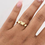 Anillo Mariposa 1.25 g / T6,75 Oro Amarillo 18K