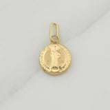 Dije San Benito 0.55 g / 3/4 in Oro Amarillo 18K