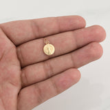 Pendant San Benito 0.6 g / 3/4 in Yellow Gold 18K