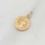 Dije San Benito 0.85 g / 3/4 in Oro Amarillo 18K