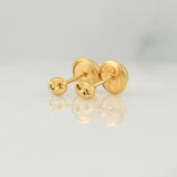 Topos Gc 0.4 g / in / 4 mm Oro Amarillo 18K