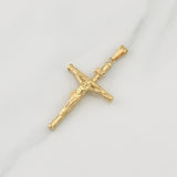 Dije Cruz Cristo 1.7 g / 2 in Oro Amarillo 18K