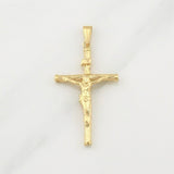 Dije Cruz Cristo 1.7 g / 2 in Oro Amarillo 18K