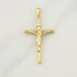 Dije Cruz Cristo 1.9 g / 2 1/4 in Oro Amarillo 18K