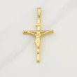 Dije Cruz Cristo 2.25 g / 2 in Oro Amarillo 18K