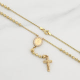 Rosario Virgen Milagrosa 8.3 g / 20 1/2 in / 3 - 4 mm Oro Amarillo 18K