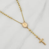 Rosario Virgen Milagrosa 8.3 g / 20 1/2 in / 3 - 4 mm Oro Amarillo 18K