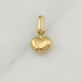 Pendant Heart 0.2 g / 1/2 in Yellow Gold 18K