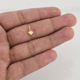Pendant Heart 0.2 g / 1/2 in Yellow Gold 18K