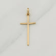 Dije Cruz 0.85 g / 1 1/2 in Oro Amarillo 18K