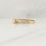 Anillo Solitario 2.4 g / T6 Oro Amarillo 18K