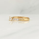 Anillo Solitario 1.6 g / T5,5 Oro Amarillo 18K