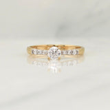 Anillo Solitario 1.6 g / T5,5 Oro Amarillo 18K