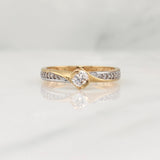 Anillo Solitario 2.75 g / T6,75 Oro Amarillo 18K