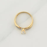 Anillo Solitario 2 g / T6,5 Oro Amarillo 18K