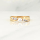 Anillo Solitario 2 g / T6,5 Oro Amarillo 18K