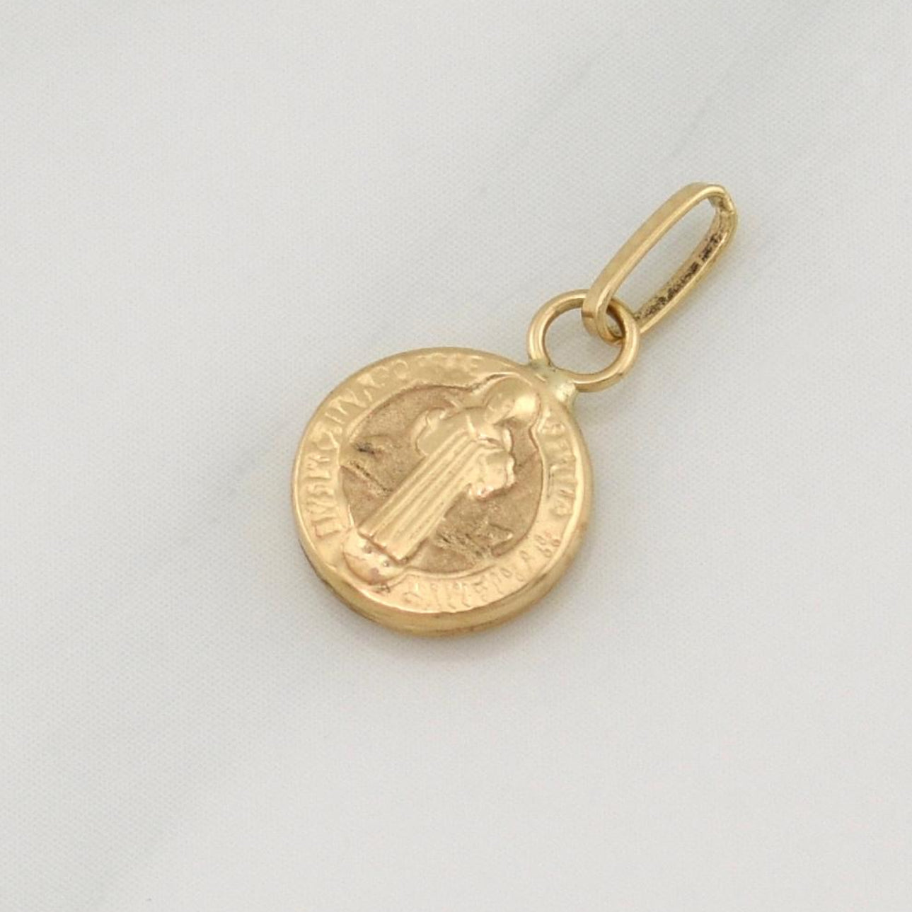 Pendant San Benito 0.35 g / 1/2 in Yellow Gold 18K