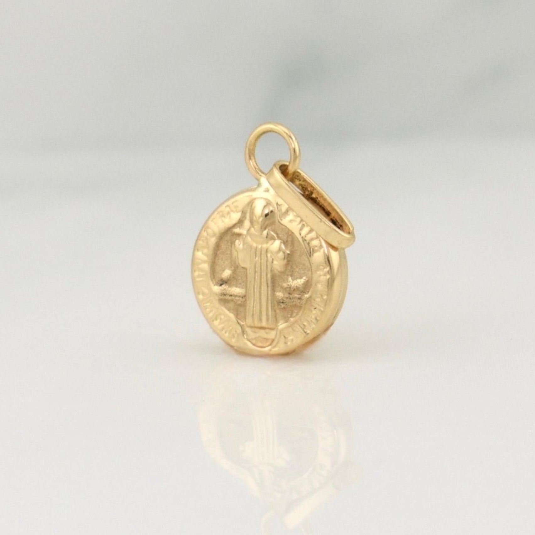 Pendant San Benito 0.35 g / 1/2 in Yellow Gold 18K