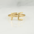 Anillo Fe 1.65 g / T7,5 Oro Amarillo 18K