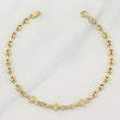 Bracelet Gc Cruz 2.1 g / 7 in / 5.2 mm Yellow Gold 18K
