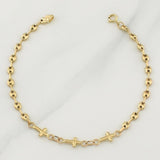 Bracelet Gc Cruz 2.2 g / 7 3/4 in / 5.2 mm Yellow Gold 18K